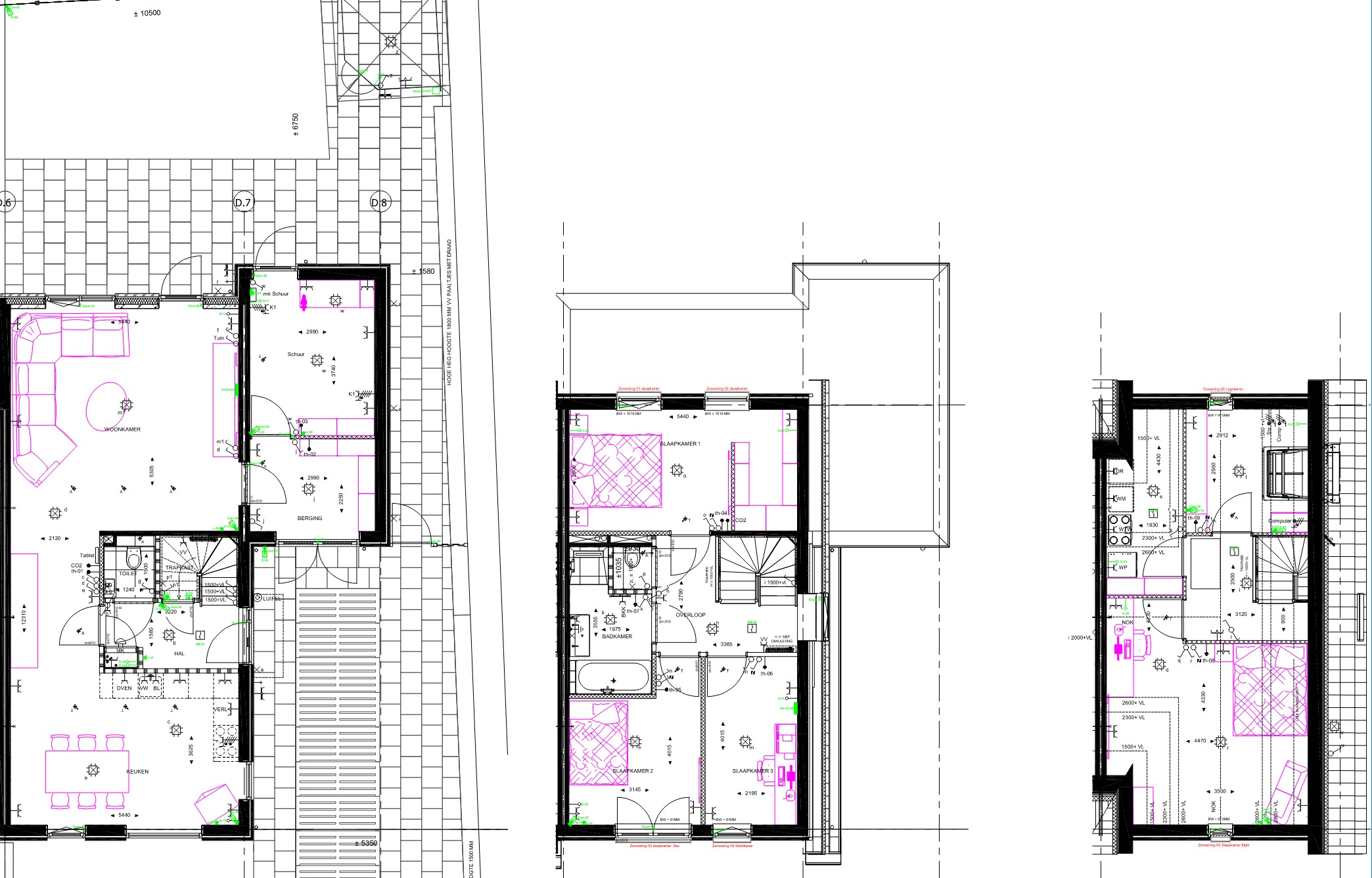 Opzet Woning Plattegrond